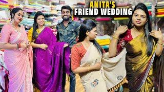 வெறித்தனமான Wedding Saree Shopping for Anitas Friend in Madurai 