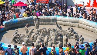 CRAZIEST Play  Boryeong Mud Festival Korea  Reopen after 3 years 4K HDR