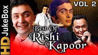 Best of Rishi Kapoor Vol 2 Jukebox  Bollywood Hit Songs Collection  Evergreen Romantic Songs