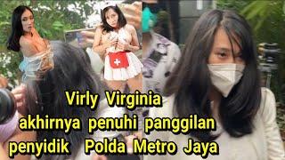 Model Seksi Virly Virginia akhirnya penuhi panggilan penyidik  Polda Metro Jaya