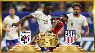  Panamá 2 - 1 Estados Unidos ⭐ COPA AMÉRICA  NARRACIÓN - RADIO LATINOAMERICANA CC BY 3.0 en vivo