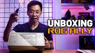 Unboxing ROG Ally yang katanya lebih bagus dari Steamdeck  Lazy Unboxing