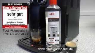 Testvideo AEG Premium-Entkalker ECF 4-2