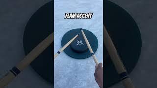 Flam Accent Demo  PAS Drum Rudiments