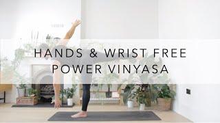 Hands Free  Wrist Free Power Vinyasa Yoga Intermediate  Level 2+