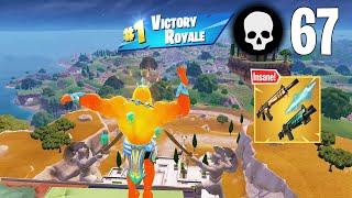 67 Elimination Solo vs Squads Wins Fortnite Chapter 5 Season 2 Gameplay Ps4 Controller