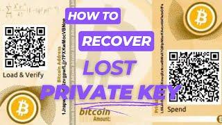 How To Recover Your Lost Bitcoin Private Key