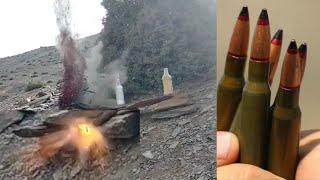 Exploding 7.62×54r AmmoMosin Nagant Ballistic Bullet Power