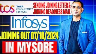 TCS & INFOSYS Onboarding Started  Date 07102024  Joining Readiness Mail