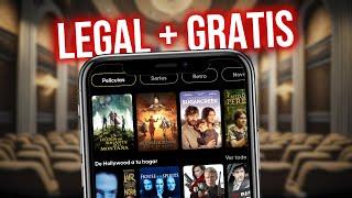  3 Apps y Webs para ver PELÍCULAS y SERIES GRATIS 2024 100% LEGAL en Android PC y iPhone