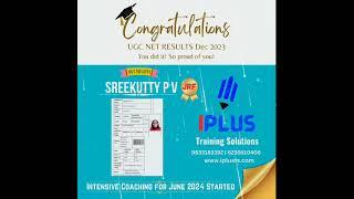 പ്രതീക്ഷ കാത്ത് ഐപ്ലസ് - December NET പരീക്ഷയിലും വിജയക്കുതിപ്പ് തുടരുന്നു