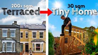 Terraced to Tiny House Downsizing and Self Building My Dream 30sqm322sqft Home