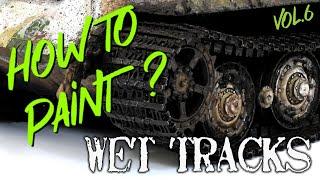 HOW TO PAINT wet tracks in 135 scale tutorial