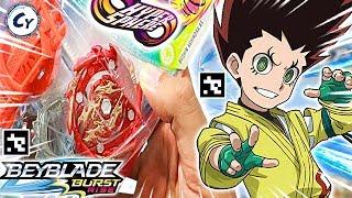 BUSHIN ASHINDRA A5 UNBOXING + QR CODE BEYBLADE BURST RISE HYPERSPHERE HASBRO