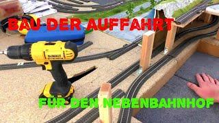 Bau der Auffahrt Teil 1  - DANKE für über 600 ABONNENTENLet´s Modellbahn