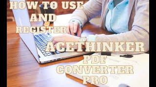 How to Register AceThinker PDF Converter