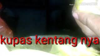 Tutorial cara membuat sate kentang untuk menyiasati belenggu ekonomi