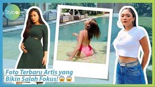 Deretan Gaya Seksi Artis Indonesia Jessica Iskandar Marion Jola & Asmirandah Hamil  Stylo.ID