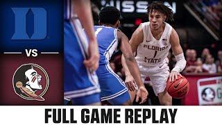 Duke vs. Florida State Full Game Replay  2023-24 ACC Mens Basketball