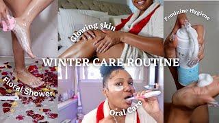 VLOGMAS EP 9 WINTER SHOWER ROUTINE Feminine Hygiene + Rose Shower + Oral Care + NO Body Odor