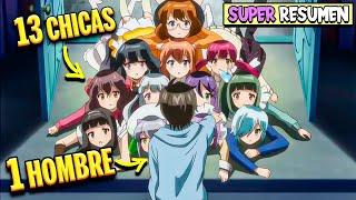 El PROTA CHETADO que VIVIA en 1 CASA con 13 CHICAS  KANOJO GA FLAG SUPER RESUMEN