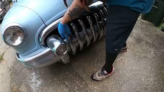 MAD detailing MADacid  review 1950 Buick grille 4K