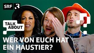 Welche Tiere sollte man zuhause nicht halten?  Talkabout #29 – Haustiere  SRF 3