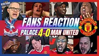 MAN UNITED FANS FUMING REACTION TO CRYSTAL PALACE 4-0 MAN UNITED  PREMIER LEAGUE