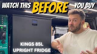 The BEST 12V Touring Fridge? KINGS 85L Upright Fridge - Honest 6 Month Review  Pros vs Cons