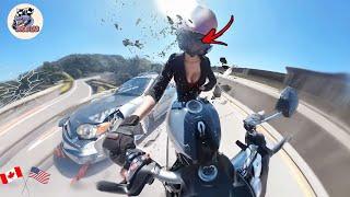 BRUTAL MOTORCYCLE CRASHES  CRAZY & EPIC Motorcycle Moments 2024. #10