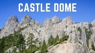 Castle Dome Trail Top Hike in Castle Crags State Park