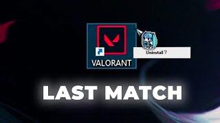 My Last Match?