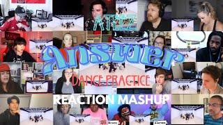 ATEEZ 에이티즈 - Answer Dance Practice REACTION MASHUP