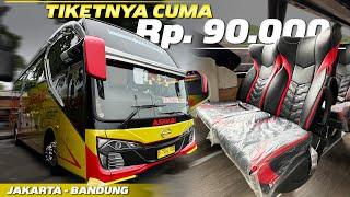 AKHIRNYA KESAMPAIAN NAIK BUS BARU ARIMBI‼️ Trip Jakarta - Bandung with ARIMBI Laksana SR3 Ultimate