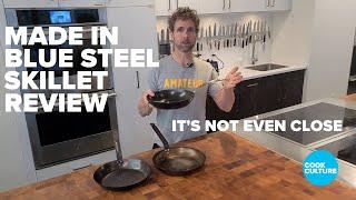 Review of the MADE IN Blue Carbon Steel Skillet