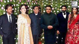 High-Profile Guests At Raj Thackerays Son Amit Thackerays Wedding Reception  LehrenTV