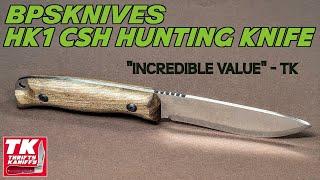 BPS Knives HK1 CSH Carbon Steel Fixed Blade Hunting Knife