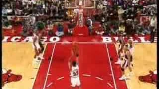 Michael Jordan- The Best Missed Free Throw Dunk Ever