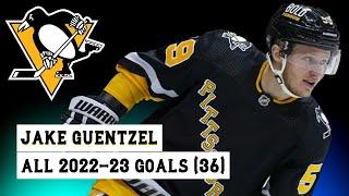 Jake Guentzel #59 All 36 Goals of the 2022-23 NHL Season