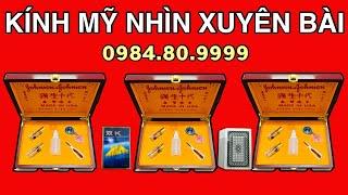 kính nhìn xuyên lá bài  kính mỹ 12 D mới nhất 2024 nhìn xuyên lá bài bịp