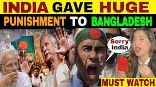 INDIA GAVE HUGE PUNISHMENT TO BANGLADESH  PUBLIC REACTION