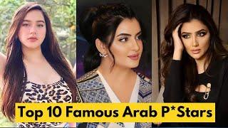 Top 10 Famous Arab Prnstars of 2024  Top Arab P*stars ️️