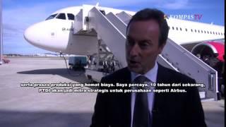 Wawancara Aiman Witjaksono bersama CEO Pesawat Airbus Intenasional Fabrice Bregier