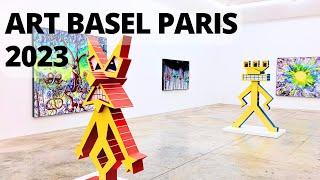 ART BASEL PARIS 2023 HIGHLIGHTS - Kenny Scharf Urs Fischer Giuseppe Penone Henry Taylor and more