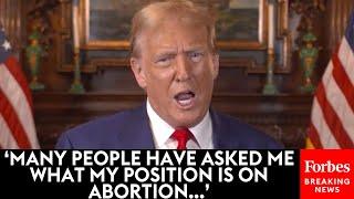 BREAKING NEWS Trump Makes Major Campaign Announcement On His Abortion Policy