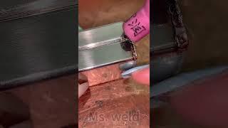 Satisfying Cold Welding Moment#welding #Coldwelding #technology #Metalwelding #machine #shorts