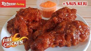 Resep Ayam Richeese Fire Chicken Dan Saus Keju Ala Rumahan Mirip Banget Aslinya