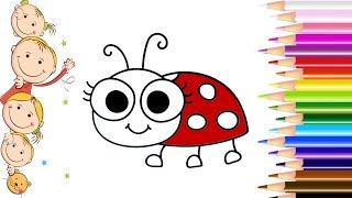 How to Draw A Cute Ladybug  Drawing Tutorial For Children  #FunKeepArt #BeTaiNangTV #ToBiART #art