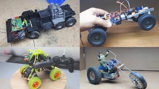 Top 4 Amazing DIY RC Car  El yapımı 4 farklı RC araba