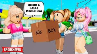 5 REAIS OU UMA CAIXA MISTERIOSA Historinha Brookhaven RP Roblox